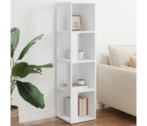 Kampinė Spintelė, Baltos Spalvos, 33X33X132cm Mdp