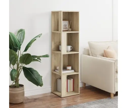 Nurgakapp, Sonoma Tamm, 33 X 33 X 132 cm Puitlaastplaat