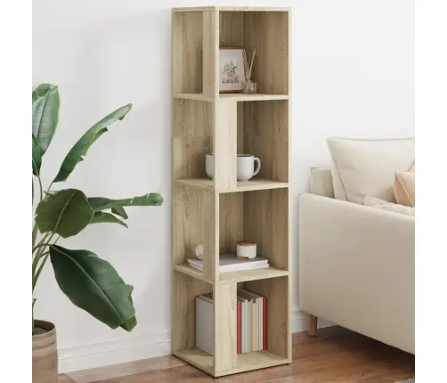 Nurgakapp, Sonoma Tamm, 33 X 33 X 132 cm Puitlaastplaat