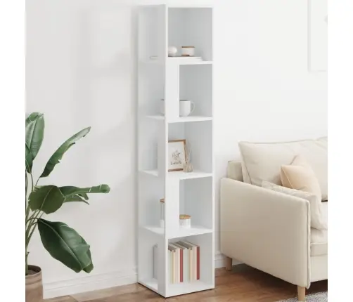 Nurgakapp, Valge, 33 X 33 X 164,5 cm Tehispuit