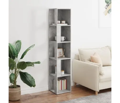 Kampinė Spintelė, Betono, 33X33X164,5cm Apdirbta Mediena