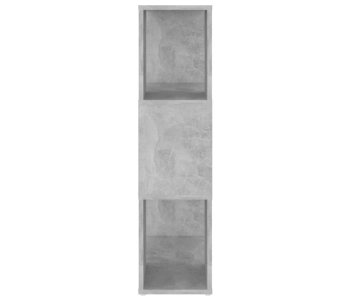 Grāmatu Plaukts, 60X24X94 Cm, Betona Pelēks, Inženierijas Koks Vidaxl