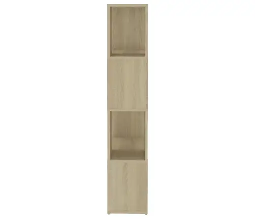 Spintelė Knygoms/Kambario Pertvara, Ąžuolo, 60X24X124,5cm Mdp