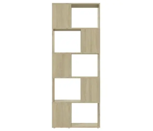 Grāmatu Plaukts, Ozolkoka Krāsa, 60X24X155 Cm Vidaxl