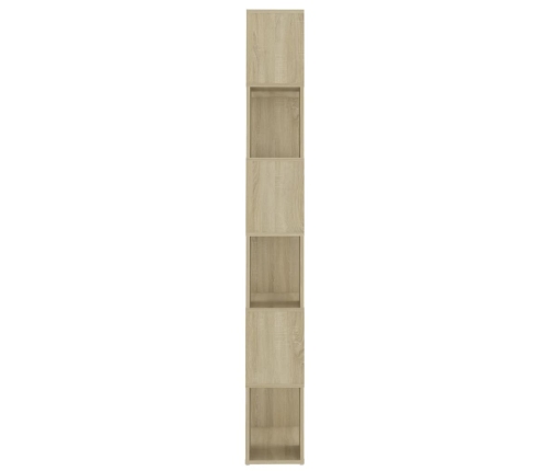 Grāmatu Plaukts, 60X24X186 Cm, Ozolkoka, Inženierijas Koks Vidaxl