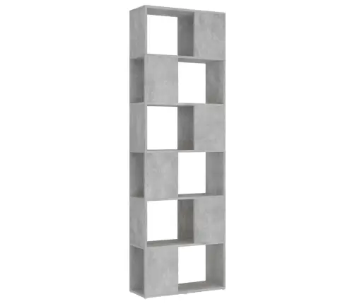 Grāmatu Plaukts, 60X24X186 Cm, Betona Pelēks, Inženierijas Koks Vidaxl Grāmatu Plaukts, 60X24X186 Cm, Betona Pelēks, Inženierijas Koks Vidaxl