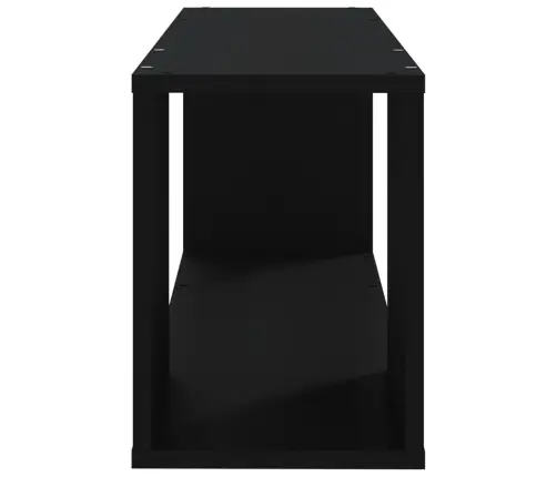 Tv Plaukts, Melns, 80X24X32 Cm, Inženierijas Koks Vidaxl