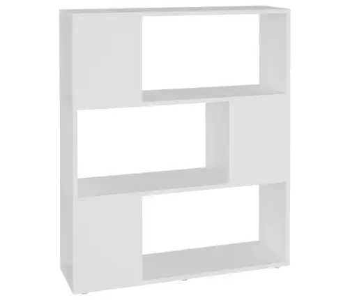 Grāmatu Plaukts, 80X24X94 Cm, Balts, Inženierijas Koks Vidaxl