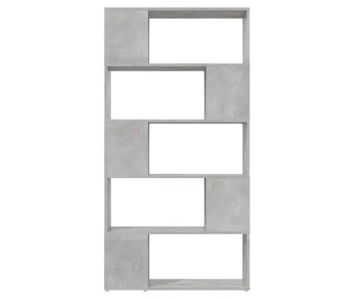 Spintelė Knygoms/Kambario Pertvara, Pilka, 80X24X155cm Mdp