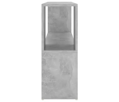 Spintelė Knygoms, Betono Pilka, 100X24X63cm Apdirbta Mediena