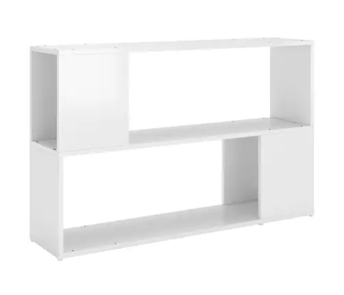 Spintelė Knygoms, Balta, 100X24X63cm Apdirbta Mediena, Blizgi Spintelė Knygoms, Balta, 100X24X63cm Apdirbta Mediena, Blizgi