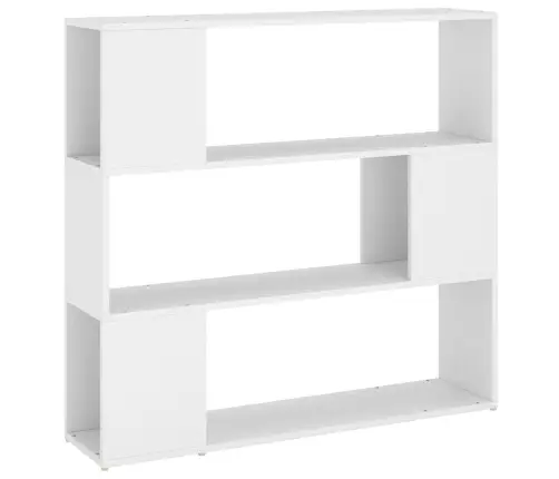 Grāmatu Plaukts, Balts, 100X24X94 Cm Vidaxl