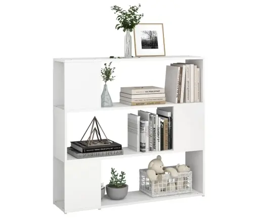 Grāmatu Plaukts, Balts, 100X24X94 Cm Vidaxl