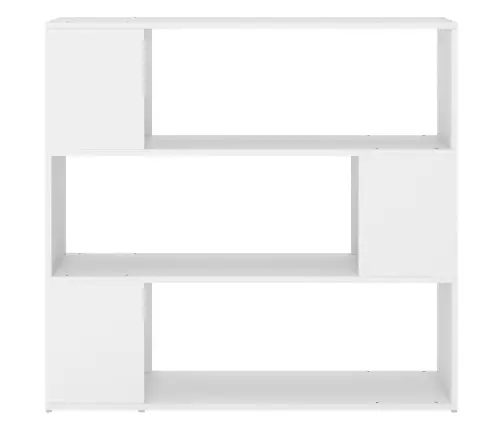 Grāmatu Plaukts, Balts, 100X24X94 Cm Vidaxl