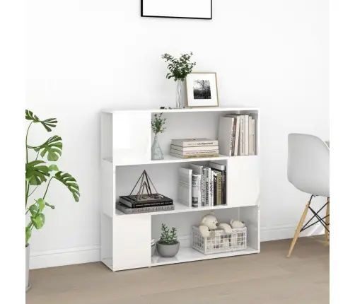 Grāmatu Plaukts, Spidigi Balts, 100X24X94 Cm Vidaxl