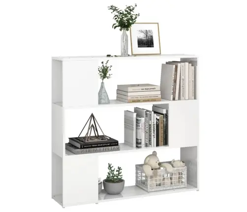 Grāmatu Plaukts, Spidigi Balts, 100X24X94 Cm Vidaxl