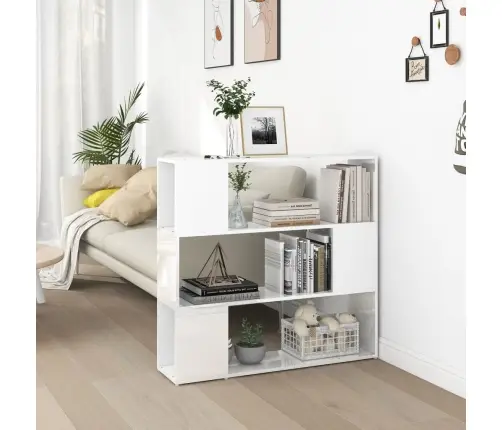 Grāmatu Plaukts, Spidigi Balts, 100X24X94 Cm Vidaxl