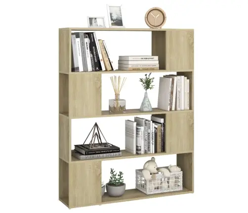 Spintelė Knygoms/Kambario Pertvara, Ąžuolo, 100X24X124Cm Spintelė Knygoms/Kambario Pertvara, Ąžuolo, 100X24X124Cm