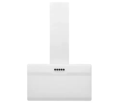 Tvaika Nosūcējs, 60 Cm, Tērauds, Rūdīts Stikls, Balts Vidaxl