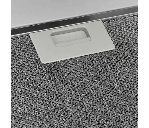 Tvaika Nosūcējs, 60 Cm, Tērauds, Rūdīts Stikls, Balts Vidaxl