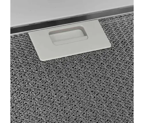 Tvaika Nosūcējs, 90 Cm, Tērauds, Rūdīts Stikls, Balts Vidaxl