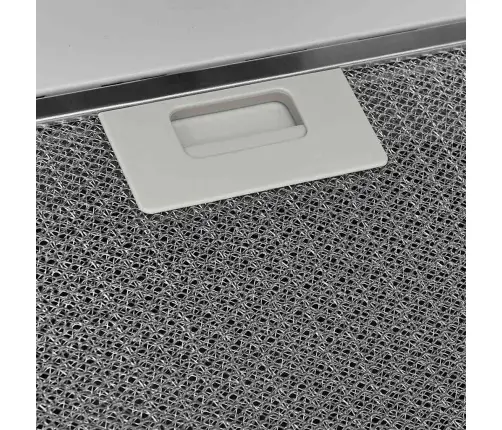 Tvaika Nosūcējs, 60 Cm, Tērauds, Rūdīts Stikls, Balts Vidaxl