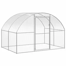 Vistu Būris, 3X2X2 M, Cinkots Tērauds Vidaxl
