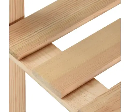 5-Līmeņu Glabāšanas Plaukts, 170X28,5X170 Cm, Priedes Masīvkoks Vidaxl