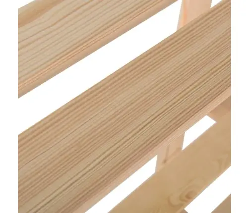 3-Korruseline Hoiuriiul, 80 X 28,5 X 90 cm Männipuit