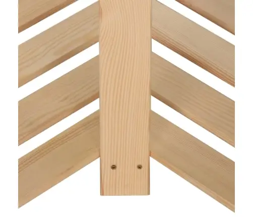 5-Līmeņu Stūra Plaukts, 82,5X82,5X170 Cm, Priedes Masīvkoks Vidaxl