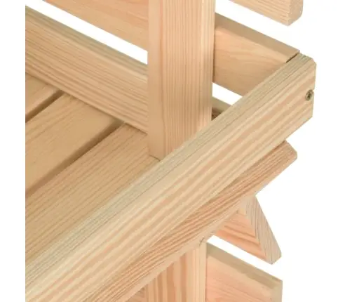 Köögiviljakäru, 57 X 30 X 80 cm Männipuit