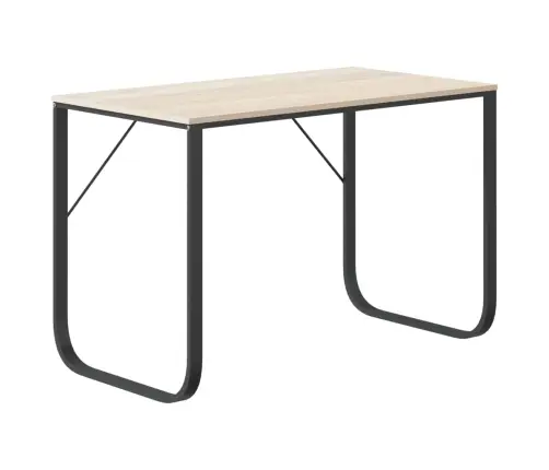 Kompiuterio Stalas, Juodos Ir Ąžuolo Spalvos, 110X60X73cm Mdp