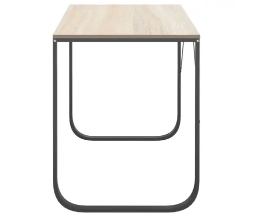 Kompiuterio Stalas, Juodos Ir Ąžuolo Spalvos, 110X60X73cm Mdp