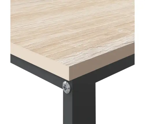 Kompiuterio Stalas, Juodos Ir Ąžuolo Spalvos, 110X60X73cm Mdp