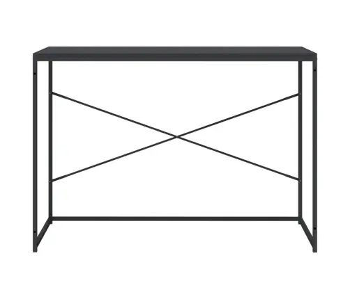 Arvutilaud, Must, 110X60X70 cm Tehispuit