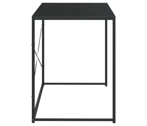 Arvutilaud, Must, 110X60X70 cm Tehispuit