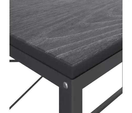 Arvutilaud, Must, 110X60X70 cm Tehispuit