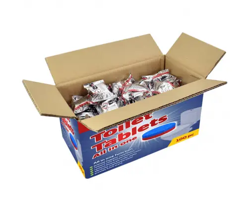 Tualetes Poda Tīrīšanas Tabletes, 100 Gab. Vidaxl