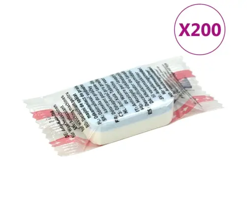 Veļasmašīnas Tabletes, 200 Gab., Kaļķakmens Novēršanai Vidaxl