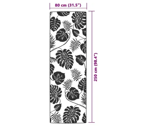 Õuevaip, Arakil Roheline, 80 X 250 cm Pp