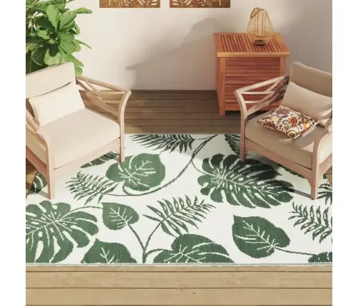 Āra Paklājs, 140X200 Cm, Arakil Zaļš, Pp Vidaxl