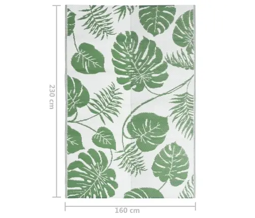 Āra Paklājs, Arakil Zaļš, 160X230 Cm, Pp Vidaxl