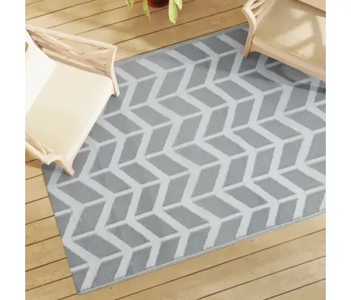 Āra Paklājs, 140X200 Cm, Arakil Pelēks Pp Vidaxl