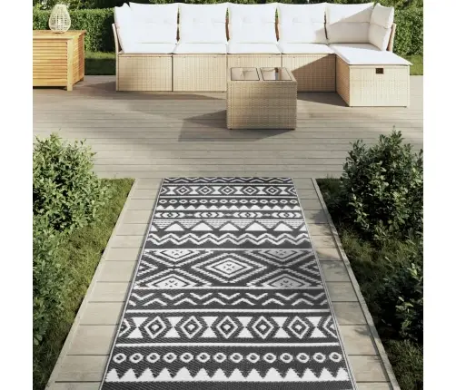 Välisvaip Arakil Must 80X250 Cm Pp