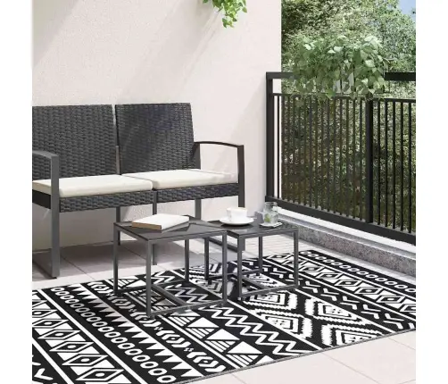 Āra Paklājs, Arakil Melns, 120X180 Cm, Pp Vidaxl