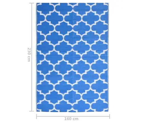 Õuevaip, Arakil Sinine, 160 X 230 Cm Pp