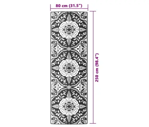 Välisvaip Arakil Roosa 80X250 Cm Pp