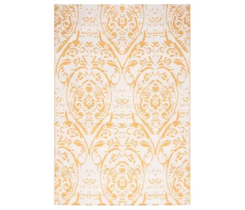 Āra Paklājs Arakil Dzeltens 140X200 Cm Pp Vidaxl