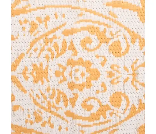 Āra Paklājs Arakil Dzeltens 140X200 Cm Pp Vidaxl