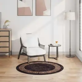 Kilimas, Juodos Ir Auksinės Spalvos, 120cm Neslystantis